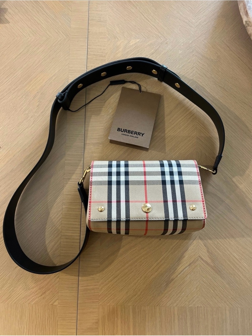 Burberry Vintage Check Crossbody Bag
